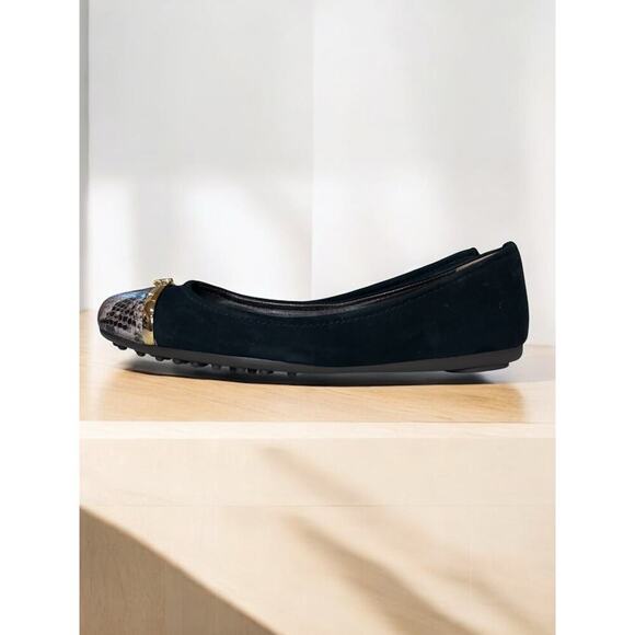 Tory Burch Pacey Driver Ballet Flat Size 8M - Picture 1 of 10